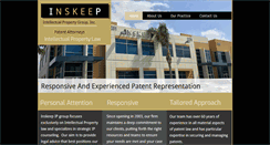 Desktop Screenshot of inskeeplaw.com